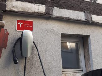 Ladestation von Tesla